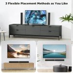 MZEIBO 32-Inch Bluetooth 60W Sound Bar for TV