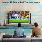 MZEIBO 32-Inch Bluetooth 60W Sound Bar for TV