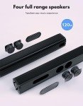 Puxinat 2-in-1 Sound Bar with Subwoofer