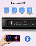 Puxinat 2-in-1 Sound Bar with Subwoofer