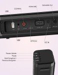 Puxinat 2-in-1 Sound Bar with Subwoofer