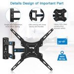Articulating TV Wall Mount for 26-55 Inch Screens