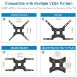 Articulating TV Wall Mount for 26-55 Inch Screens