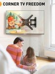 Full Motion TV Wall Mount for 26–50 Inch TVs