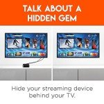 Universal Mount for Streaming Devices Behind TVs