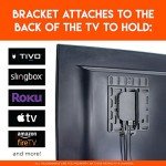Universal Mount for Streaming Devices Behind TVs