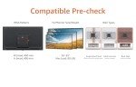 Amazon Basics Full Motion TV Wall Mount, 26"-55