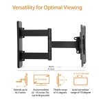 Amazon Basics Full Motion TV Wall Mount, 26"-55