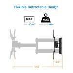 Adjustable TV Wall Mount for 13-42 Inch Screens