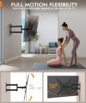 Full Motion Corner TV Wall Mount for 26-55