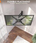 Full Motion Corner TV Wall Mount for 26-55