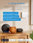 meross WiFi Smart Thermostat with Voice Control
