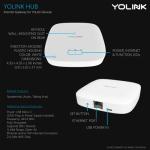 YoLink Long Range Smart Home Hub - White