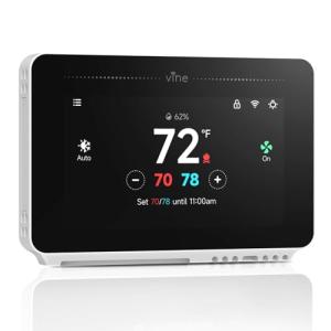 Vine Smart WiFi Thermostat with Touch Screen
