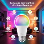 Treatlife Smart Color Changing LED Light Bulbs