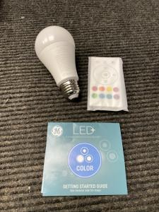 GE LED+ Color Changing Light Bulb with Remote
