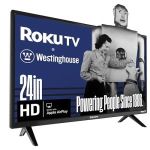 Westinghouse 24-Inch Smart Roku TV with Wi-Fi