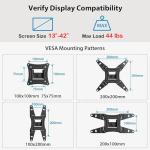 Pipishell Full Motion TV Wall Mount Bracket