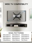 Pipishell Full Motion TV Wall Mount for 26-60" TVs