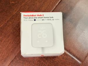 SwitchBot Hub 2: Smart Thermometer, Remote, Alexa Compatible