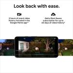 Google Nest Outdoor Camera with Floodlight