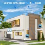 WESECUU Smart Light Bulb Security Camera 2K