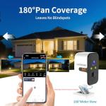 Wireless Outdoor Security Cameras with Night Vision