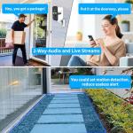 Wireless Outdoor Security Cameras with Night Vision