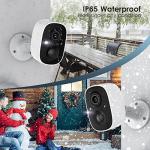 Wireless Outdoor Security Camera with 2-Way Talk