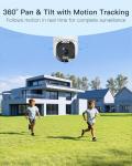 VIMTAG 2.5K Security Camera with 360° View