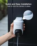 VIMTAG 2.5K Security Camera with 360° View