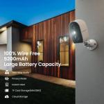 GALAYOU 2K Battery Powered Home Security Cameras