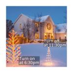 Minoston Heavy Duty Outdoor Smart WiFi Plug