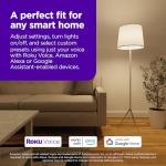 Roku White Smart Bulb 4-Pack with Dimming