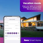 Roku White Smart Bulb 4-Pack with Dimming