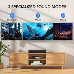 LARKSOUND Mini Bluetooth Sound Bar for TV