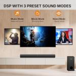 Wohome Bluetooth Sound Bar with Subwoofers