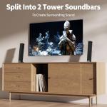 LARKSOUND 2.2 CH Bluetooth Soundbar for Smart TVs