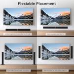 MZEIBO 80W Detachable Bluetooth Sound Bar