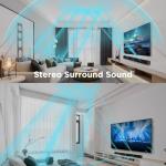 MZEIBO 80W Detachable Bluetooth Sound Bar