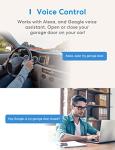 Meross Smart Garage Door Opener, Alexa Compatible
