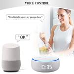 Smart Wi-Fi Garage Door Opener Remote,APP Control, Compatible with Alexa, Google Assistant, Siri, No Hub Required