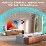Hiwill 5.1ch Dolby Sound Bar with Subwoofer