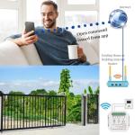 Smart Garage & Gate Opener with WiFi and Geofencing