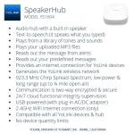YoLink SpeakerHub - Smart Home Audio Alert Hub