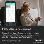YoLink Finger Remote for Garage Door Control