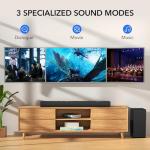 LARKSOUND 2.1 CH Sound Bar with Subwoofer