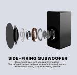 LARKSOUND 2.1 CH Sound Bar with Subwoofer