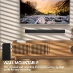 LARKSOUND 2.1 CH Sound Bar with Subwoofer