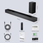 LARKSOUND 2.1 CH Sound Bar with Subwoofer